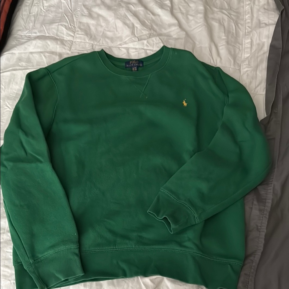 Polo by Ralph Lauren Green Crewneck Sweatshirt